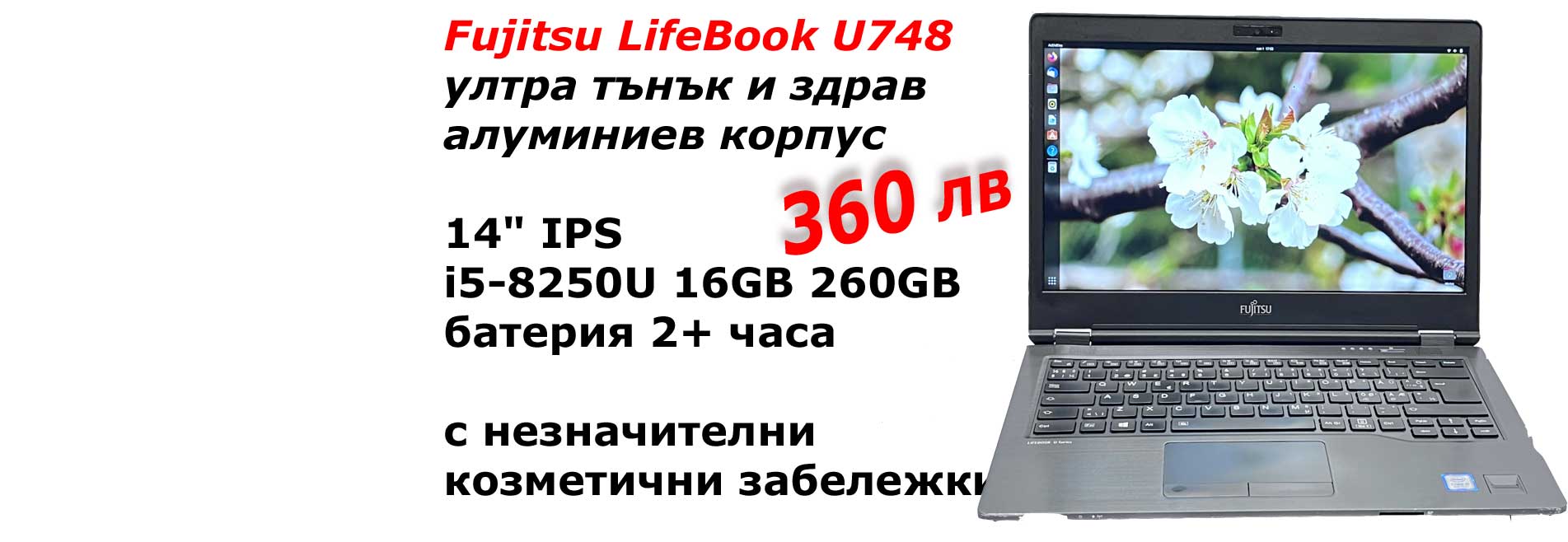 Fujitsu Lifebook u748