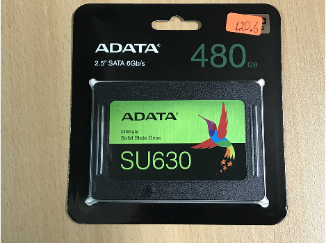 A-DATA SU630 480GB Хард Дискове - нов в оригинална опаковка работил дни